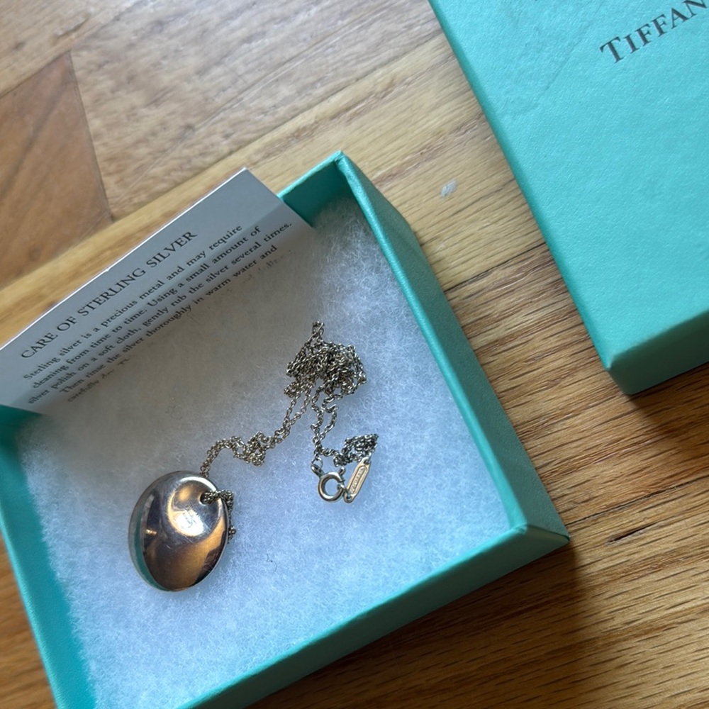 Tiffany & Co. Silver Necklace Timeless Elegance - Picture 4 of 9